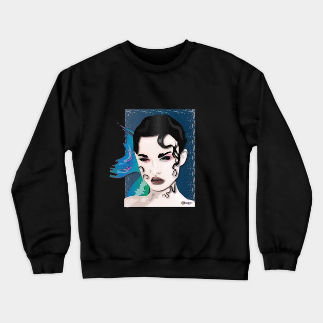 savage siren slay Crewneck Sweatshirt by G9Design